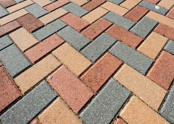 finished brick paver sealing in Sarasota